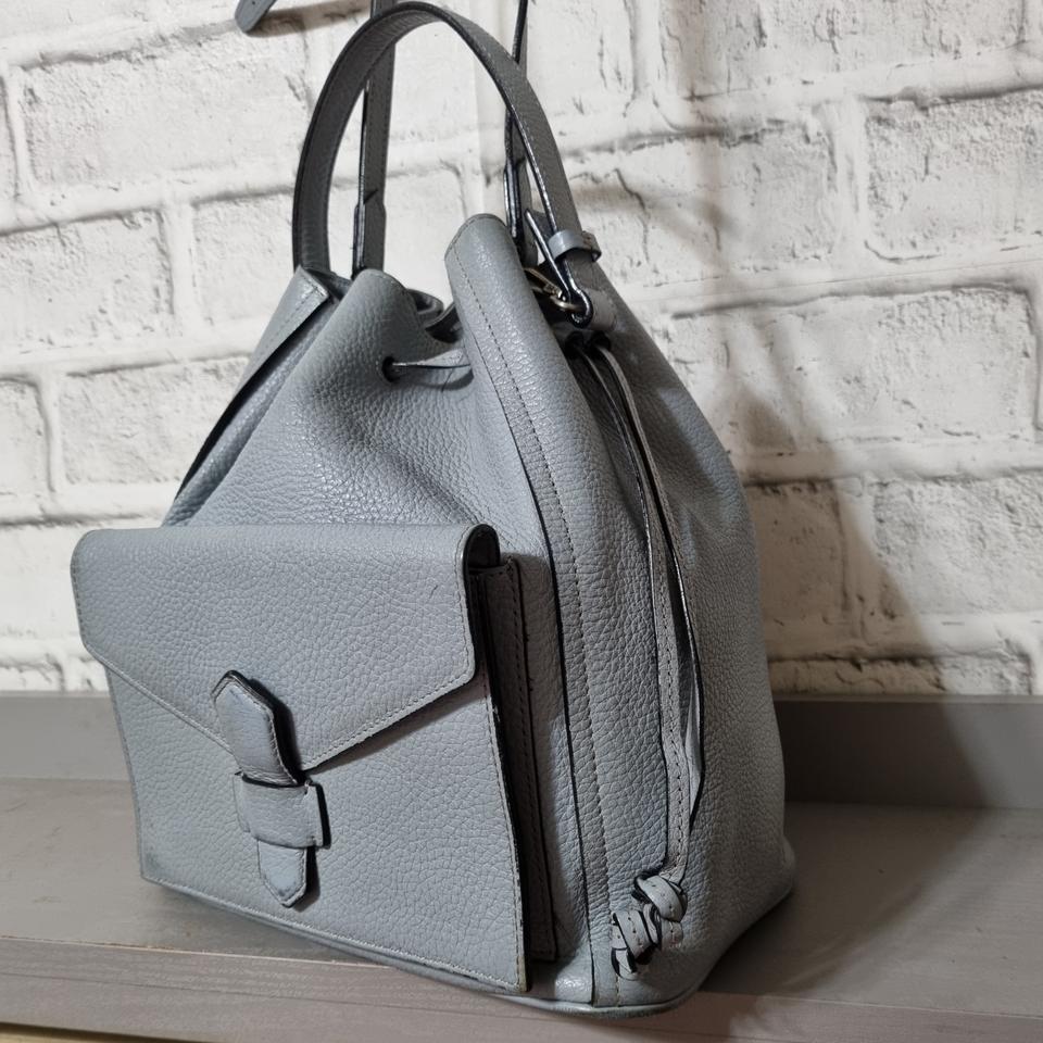 일모 천연가죽 복조리 투웨이백