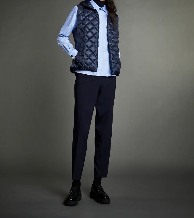 UNIQLO 유니클로 경량 다이아몬드 퀼팅 질레 다운 조끼 베스트 패딩