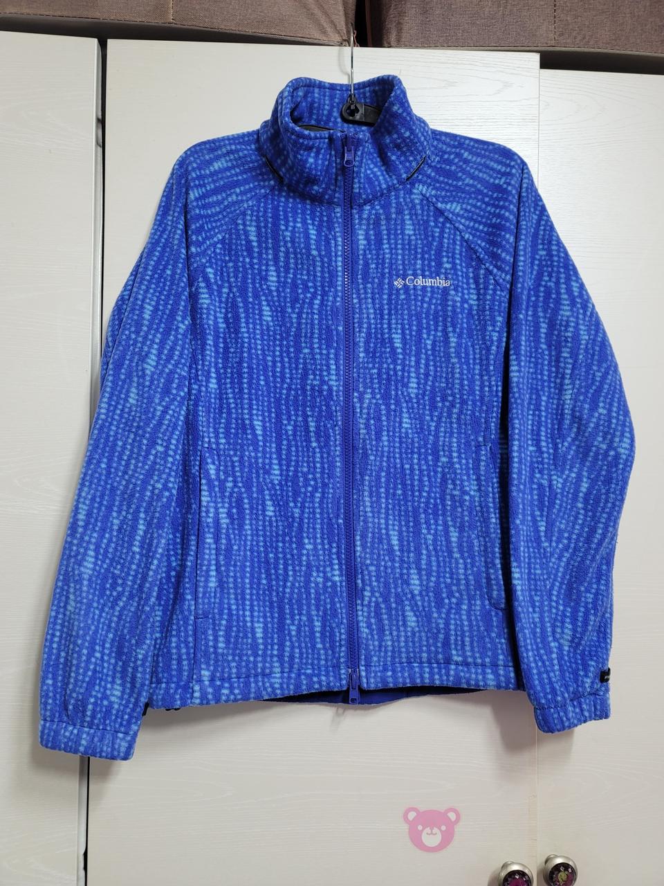 콜롬비아 기모 후리스집업