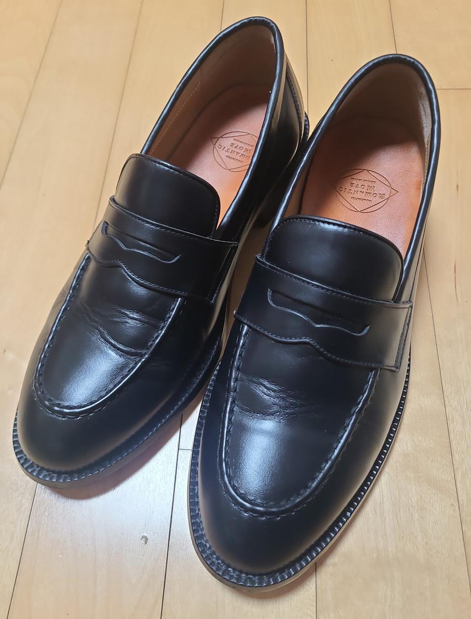 (265)로맨틱무브 로퍼 사용감 미세