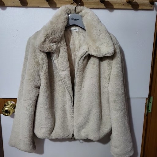 고퀄리티 퍼 후리스 자켓 free xs 66