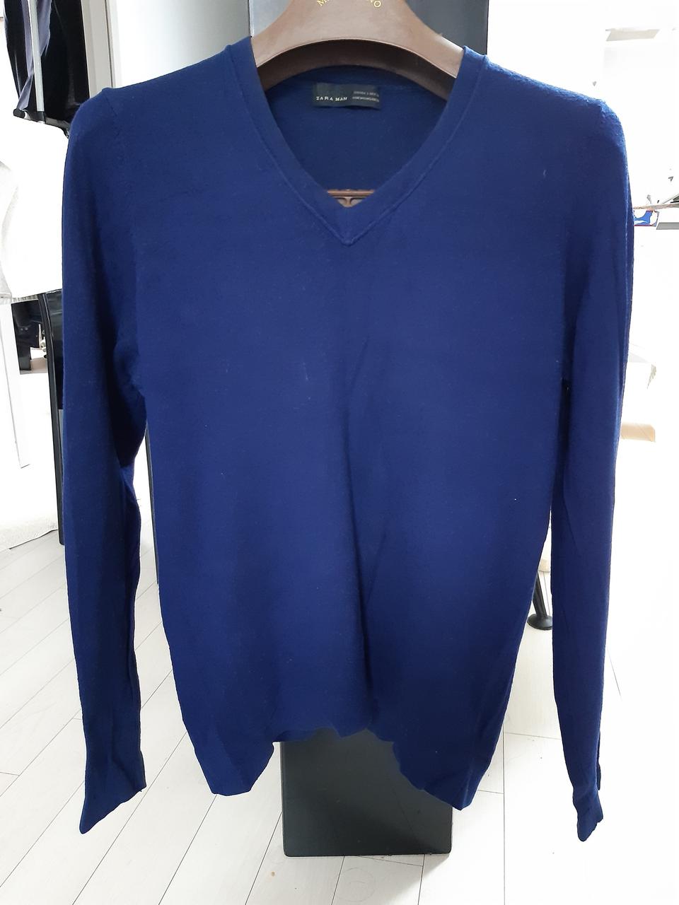 자라맨 블루니트 90~95사이즈