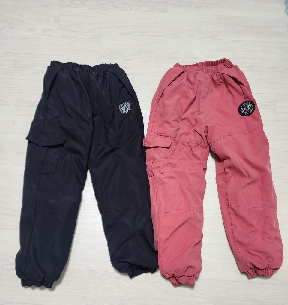 택포) 남매룩 주니어 눈썰매 스키 패딩바지