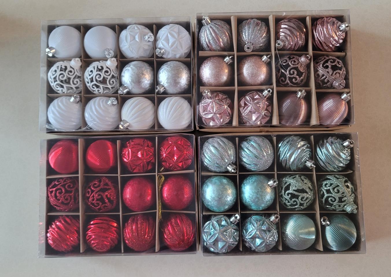 (새상품) 2025크리스마스 트리/핑크오너먼트/인테리어소품/ 오늘하루세일