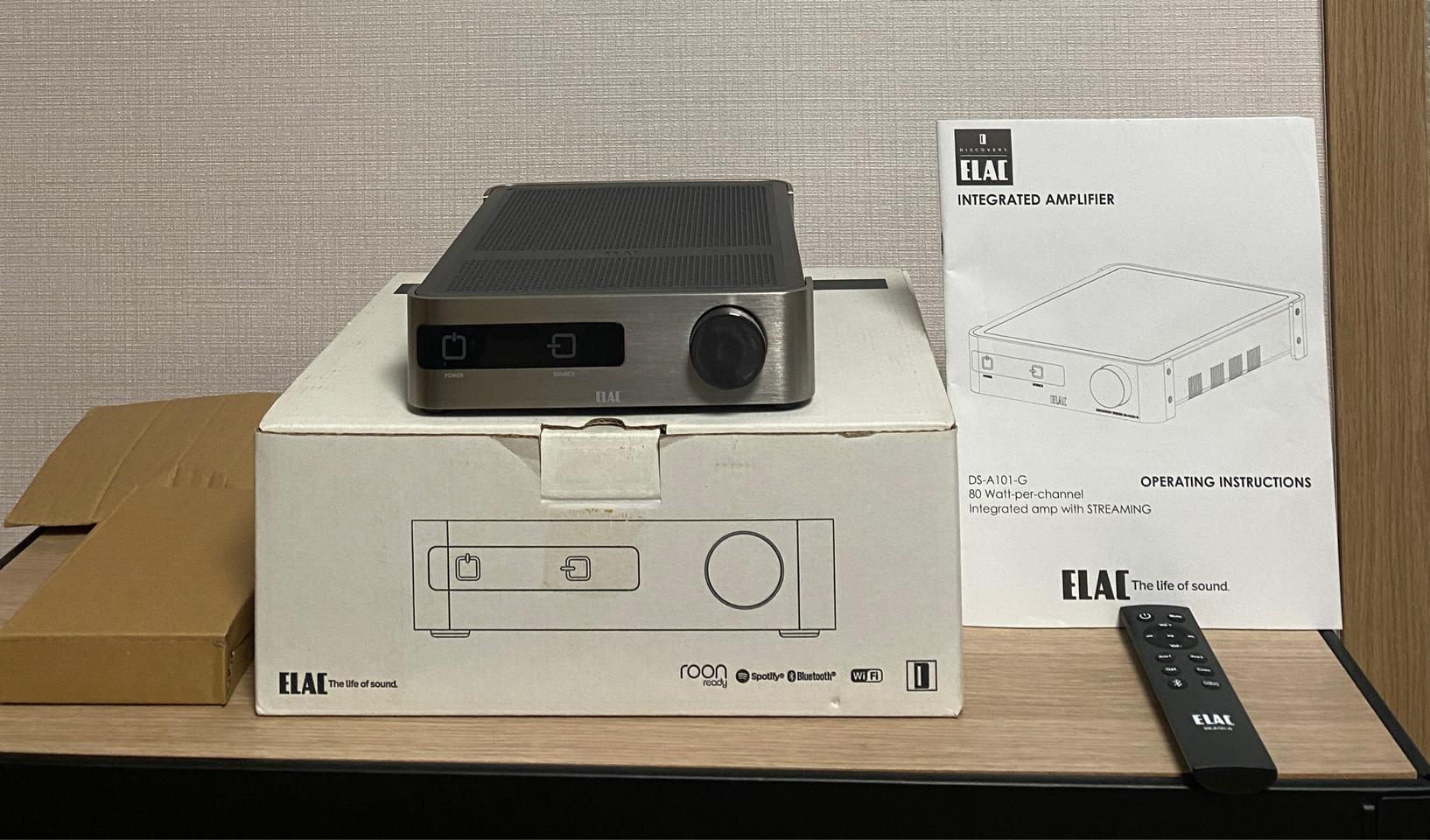 (거래완료) 엘락 ELAC DS A101-G 네트워크 인티앰프