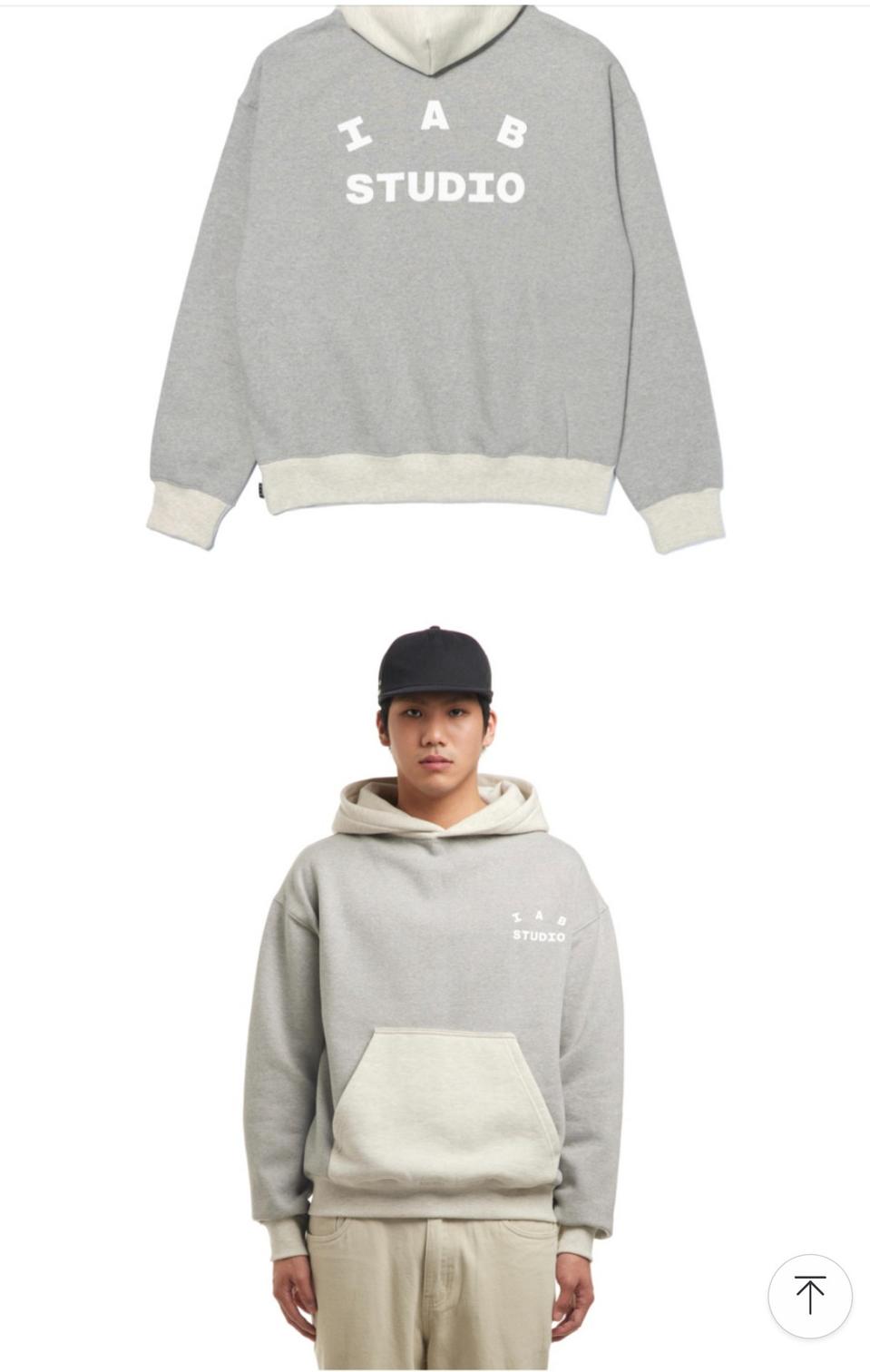 (새상품) 아이앱스튜디오 후드 맨투맨
