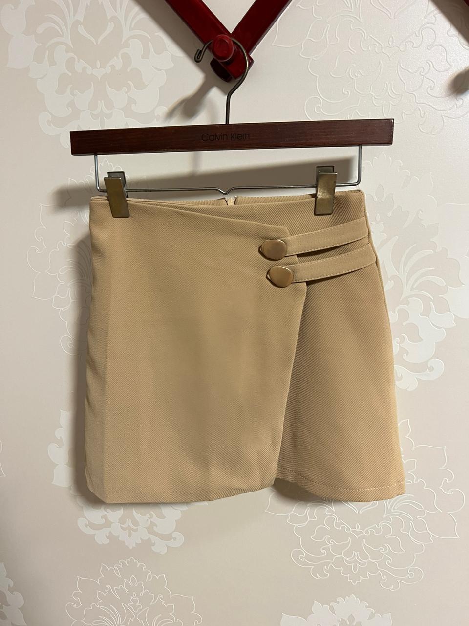 (새상품)가을/겨울 핑크 도톰 베이지스커트 26