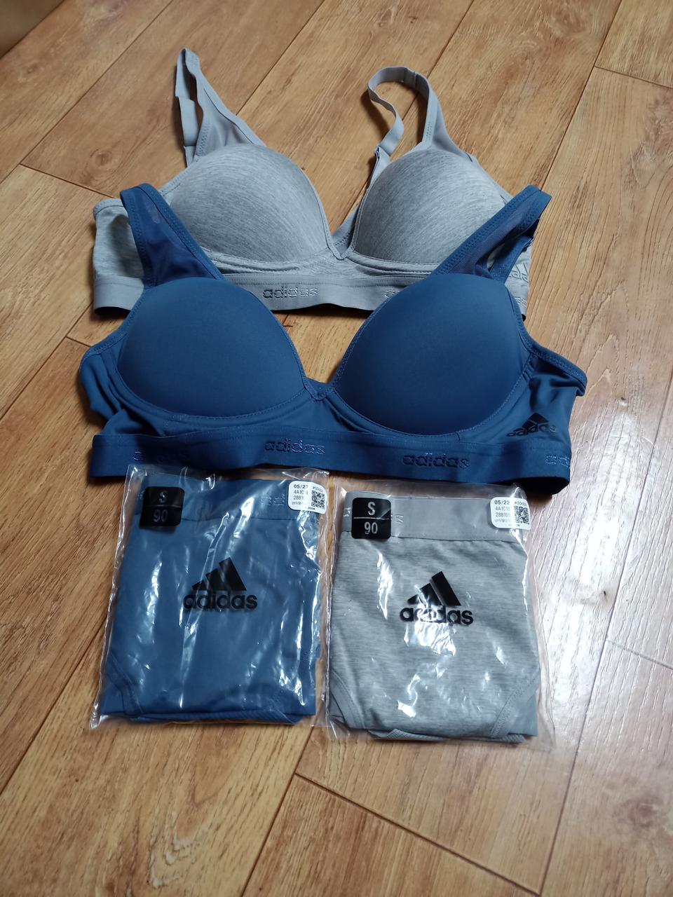 (새상품)아디다스 브라 팬티세트