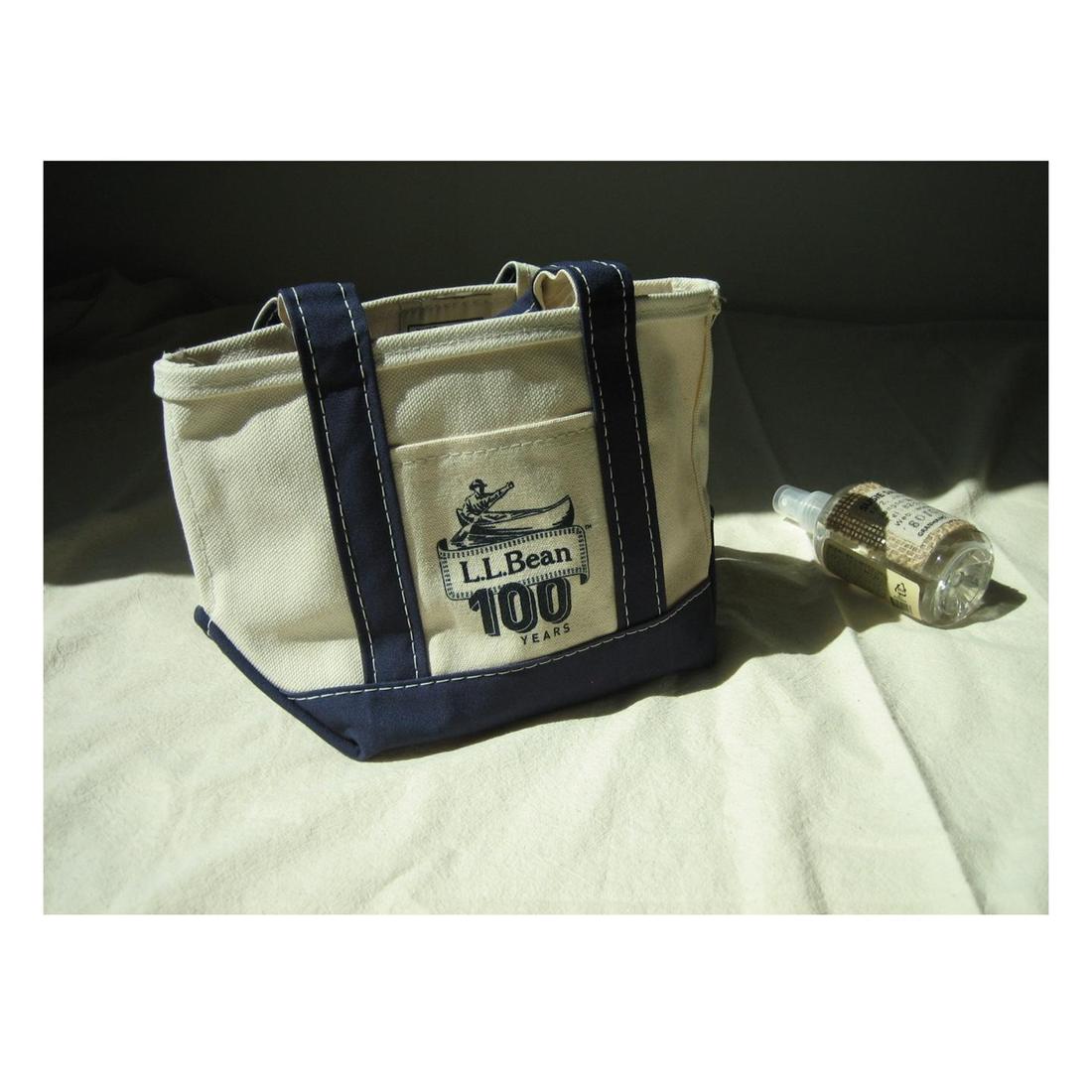 엘엘빈 100주년 토트백 블루 S