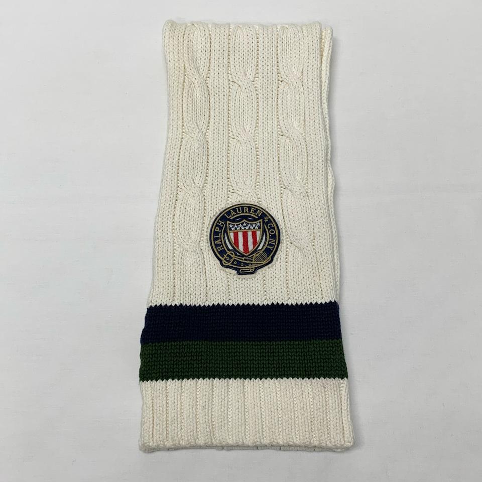 폴로랄프로렌 꽈배기니트 머플러 목도리