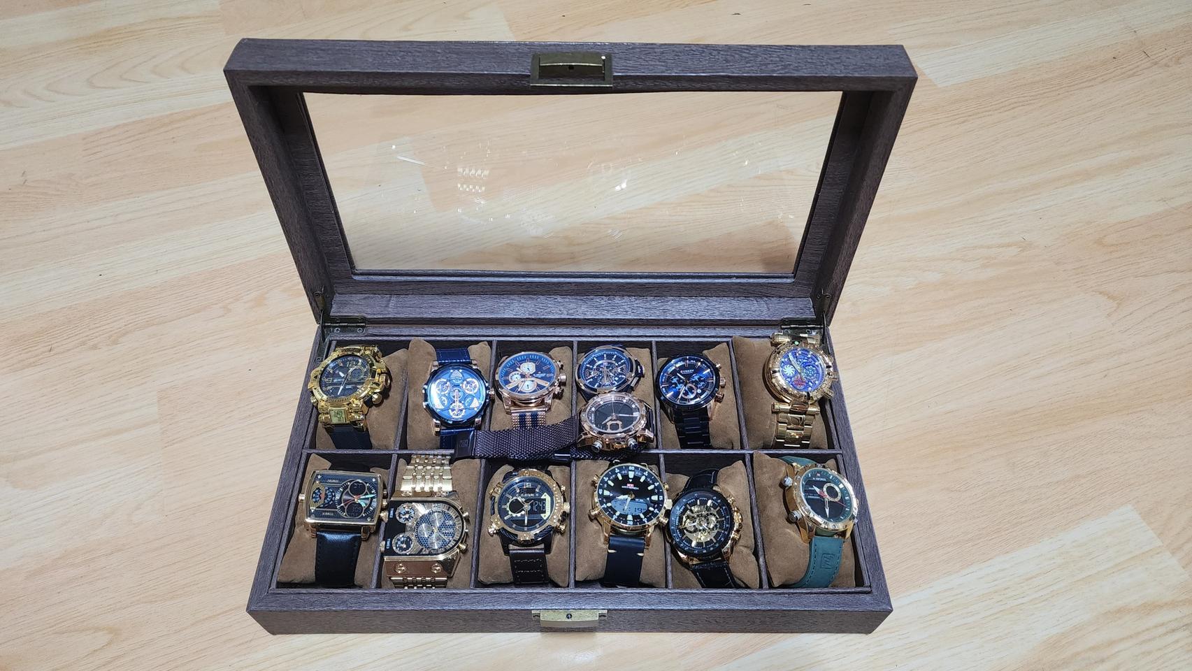 일괄판매 시계함과 시계 13종