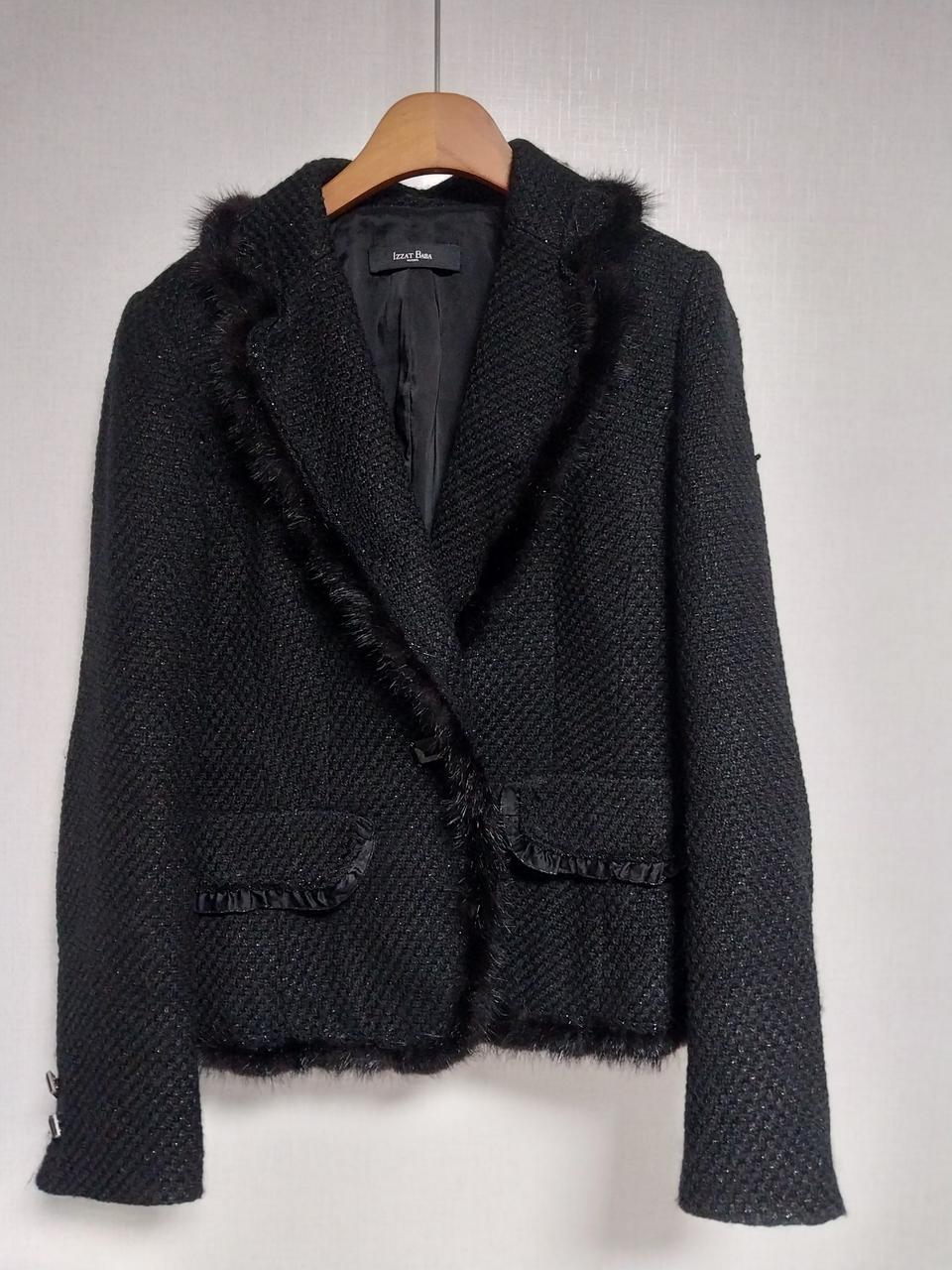 아이잗바바 밍크트리밍 자켓