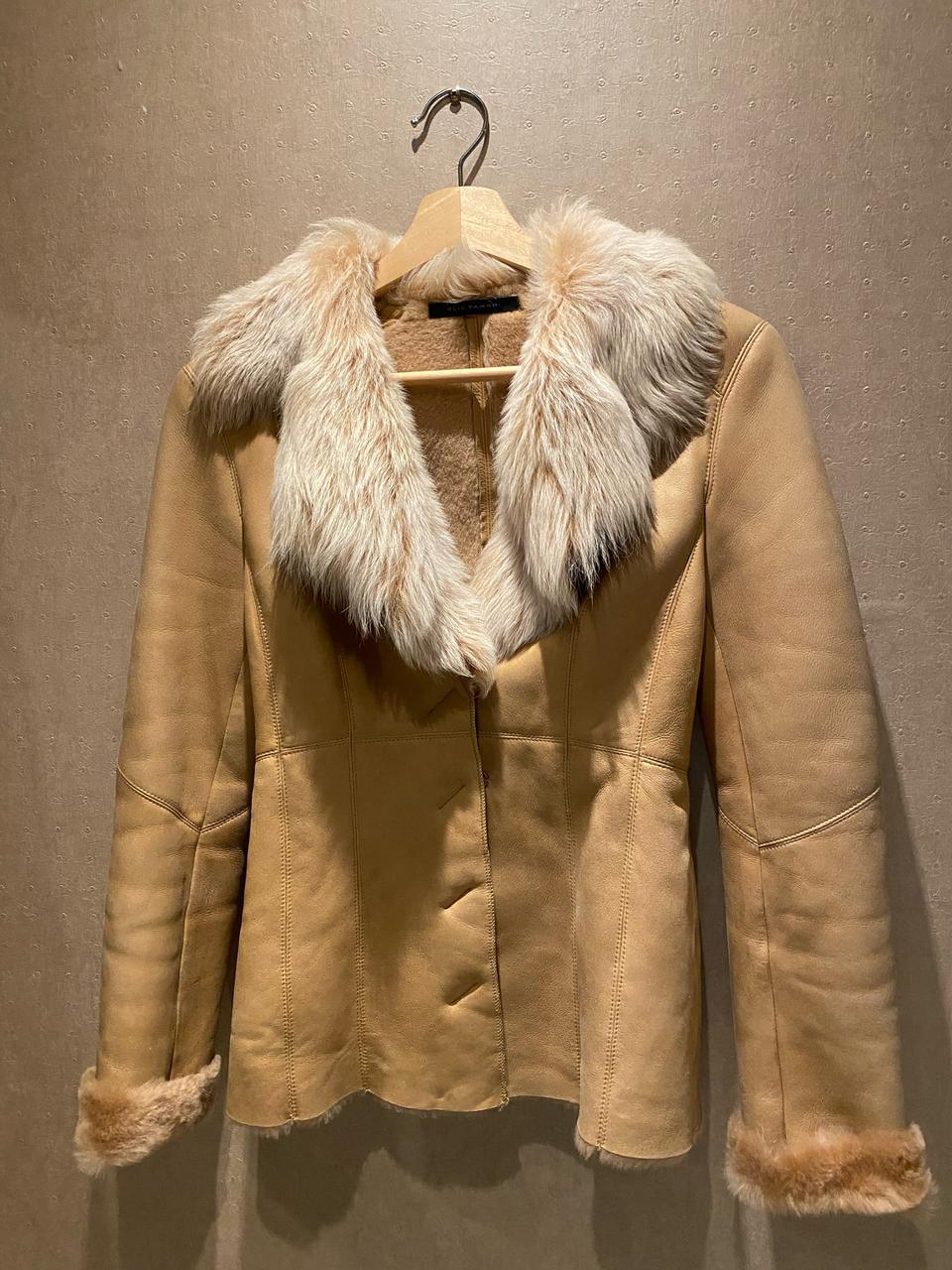 엘리타하리(ELIE TAHARI) 양가죽 자켓 XS