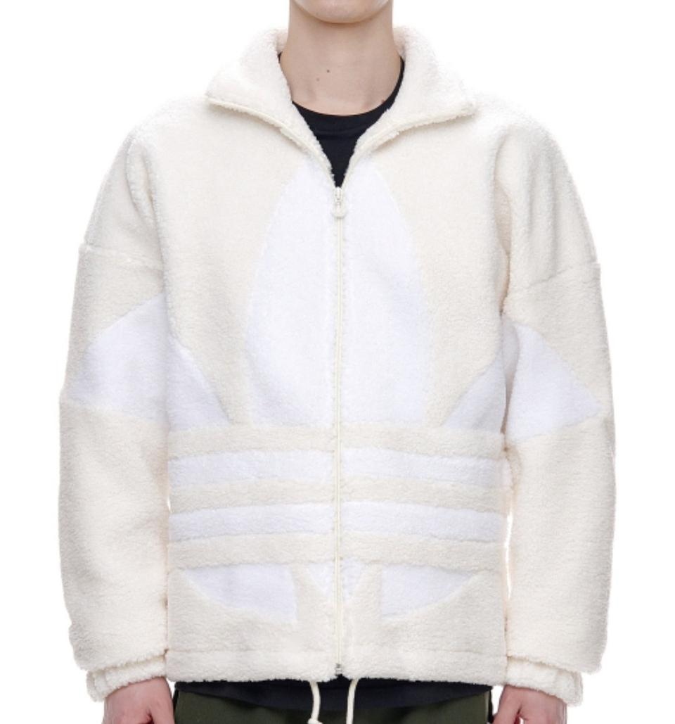 아디다스 빅트레포일 후리스 플리스 점퍼