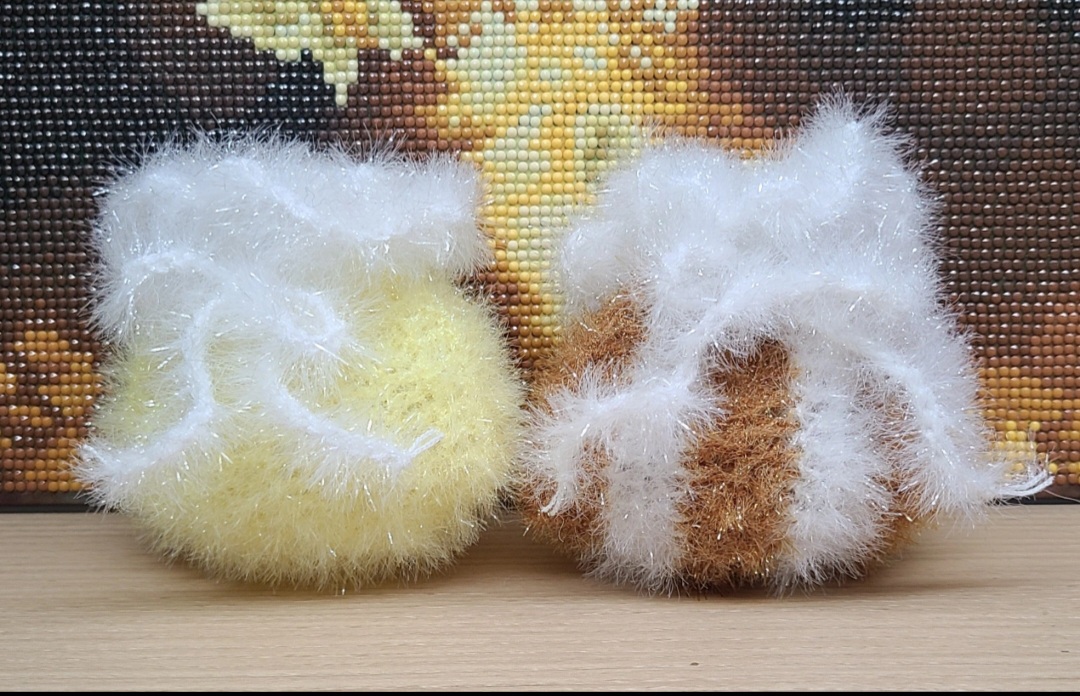 복주머니 수세미