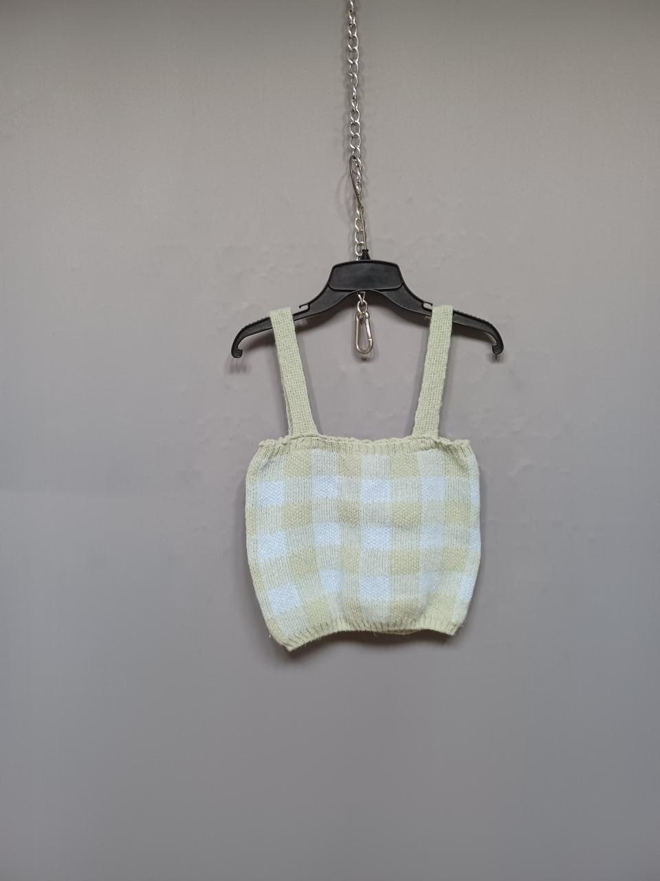 니트 탑 조끼(새상품)