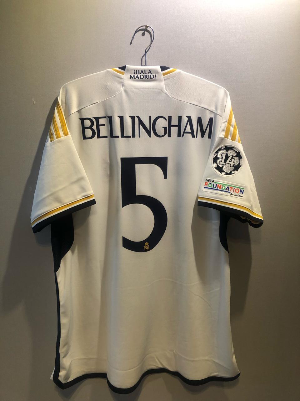 레알마드리드23-24홈 챔스킷 벨링엄 아디다스정품 택채미실착새제품