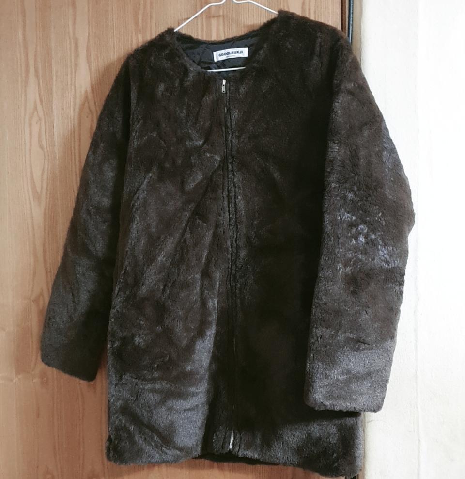 인조털 자켓