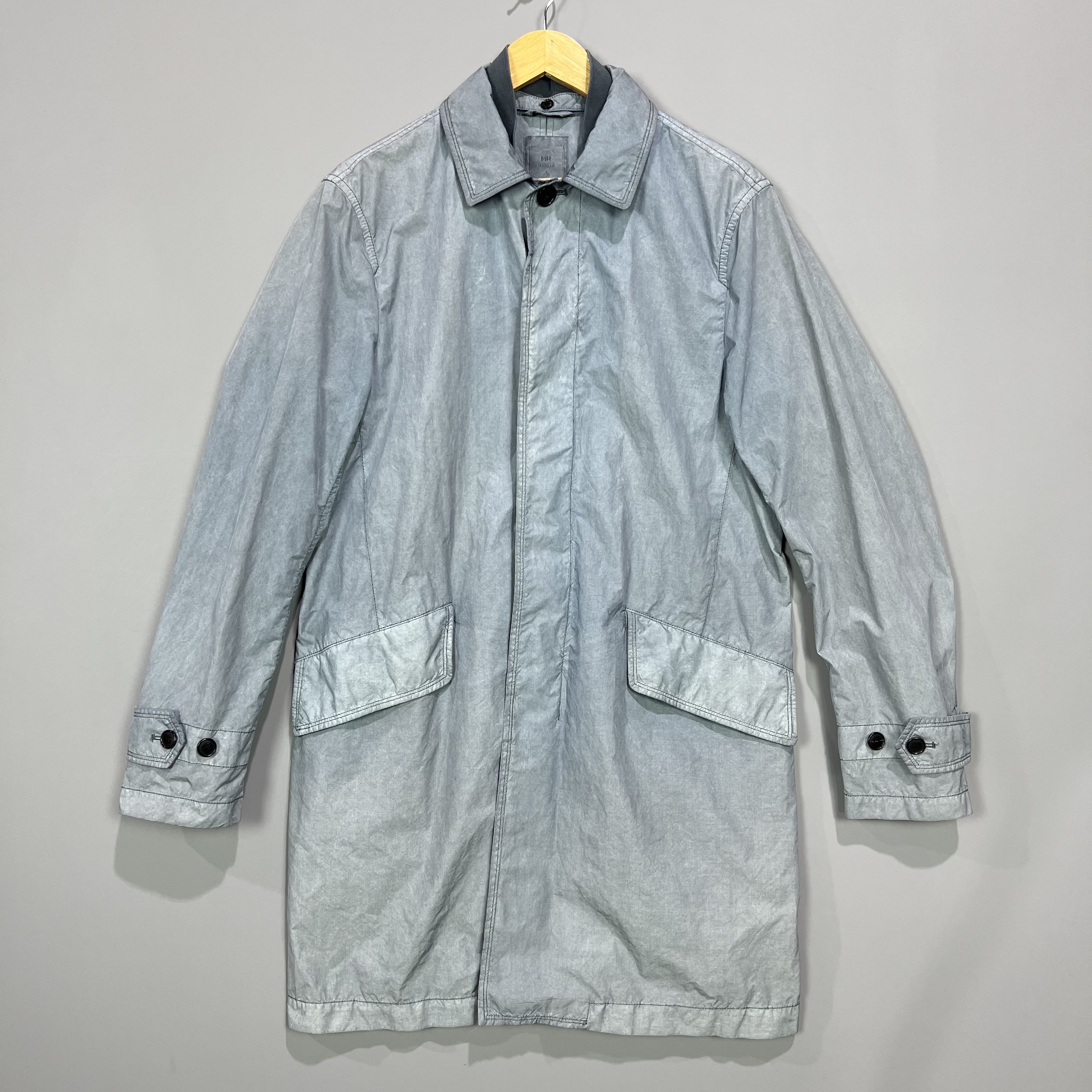 [중고] [100] 해지스 가먼트 워싱 스톤 자켓 0536