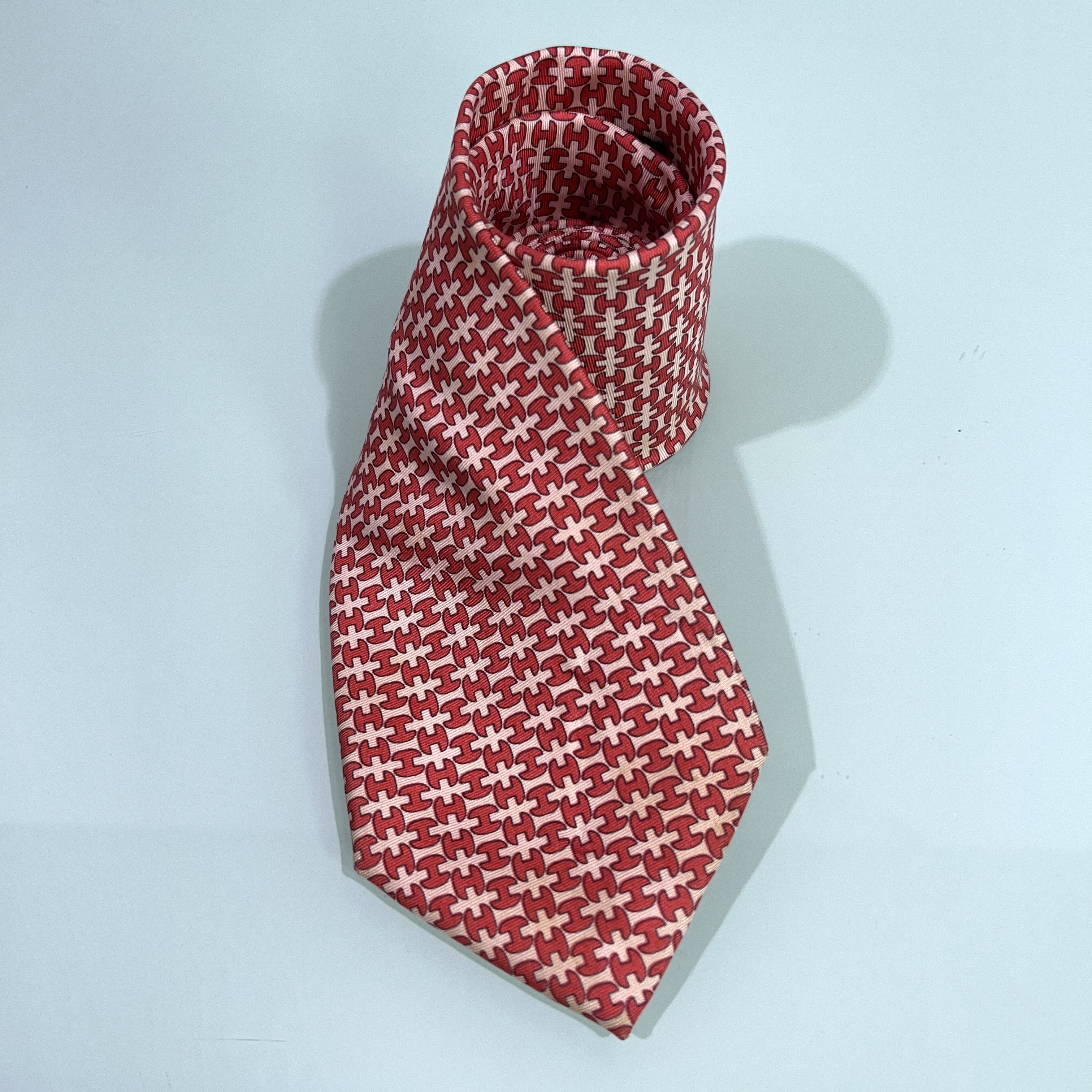 [중고] [FRANCE MADE] 에르메스 실크 넥타이 0779