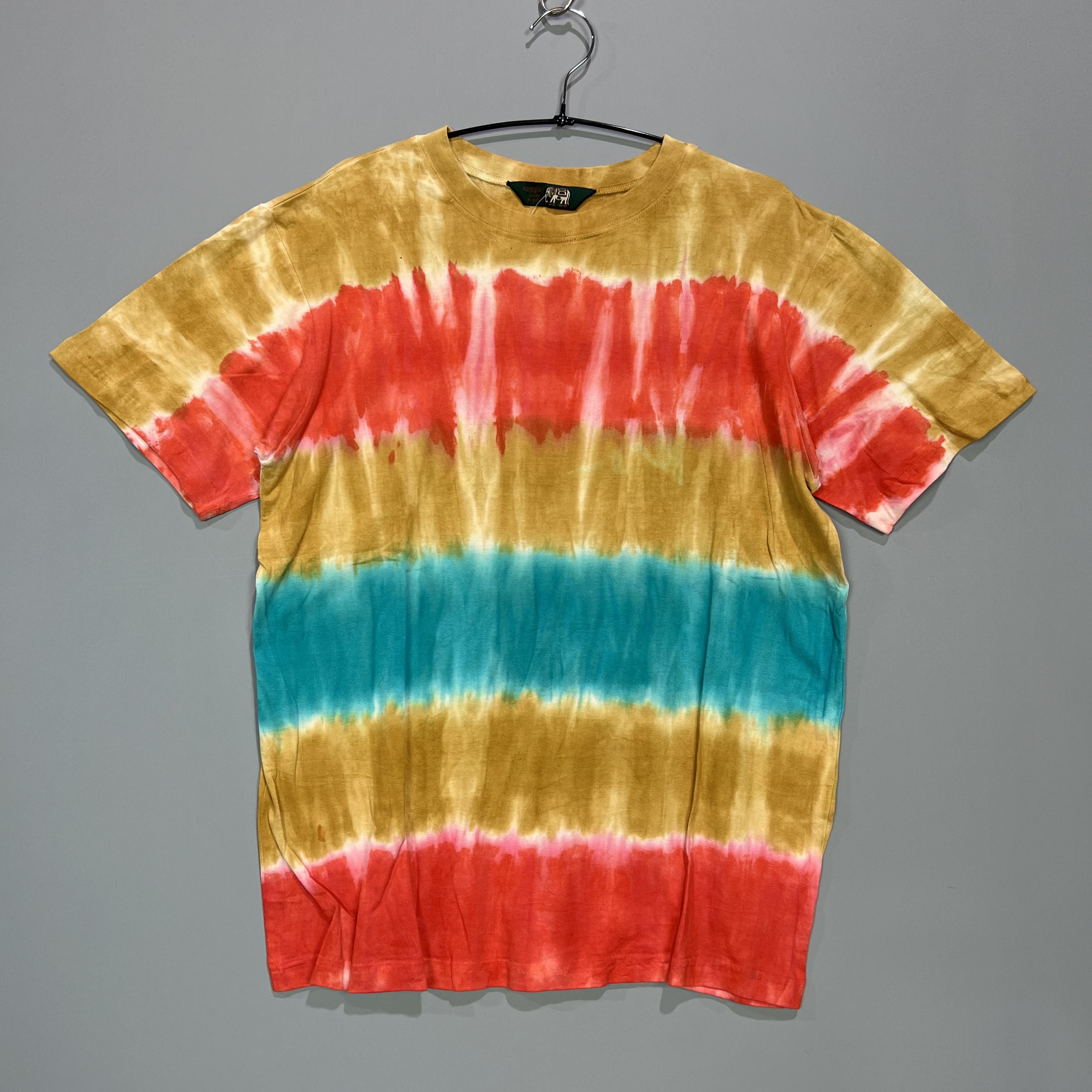 [중고] [미사용] [100] MALAIKA 빈티지 타이다이 티셔츠