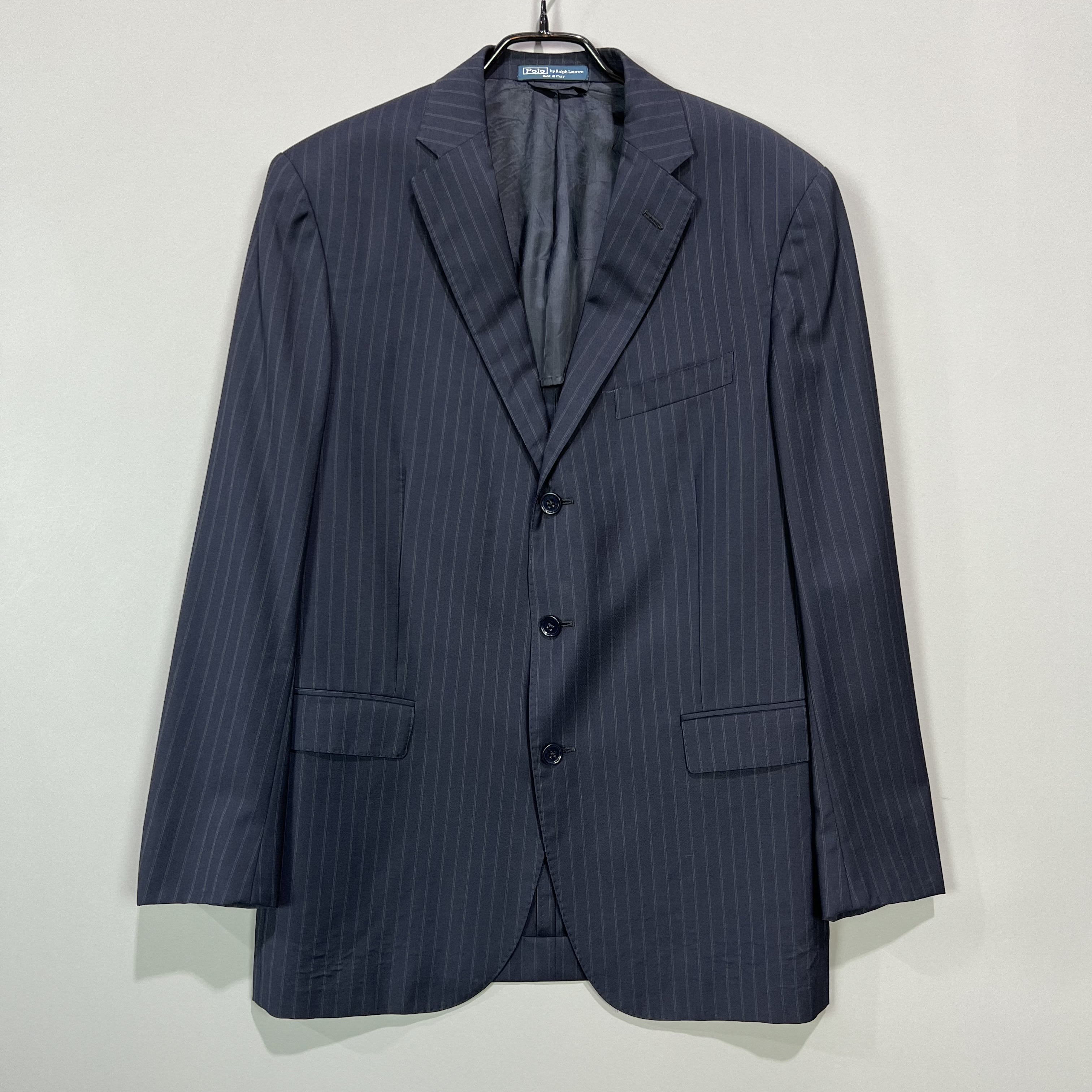[중고] [ITALY MADE] [국내100] 폴로랄프로렌 다크네이비 3B 블레이저 0338