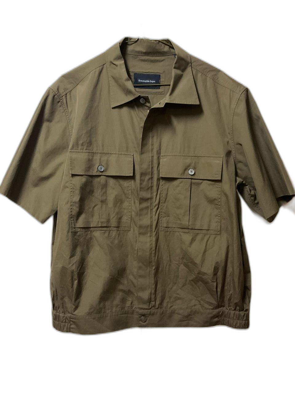 에르메네질도 제냐 반팔 셔츠 팝니다