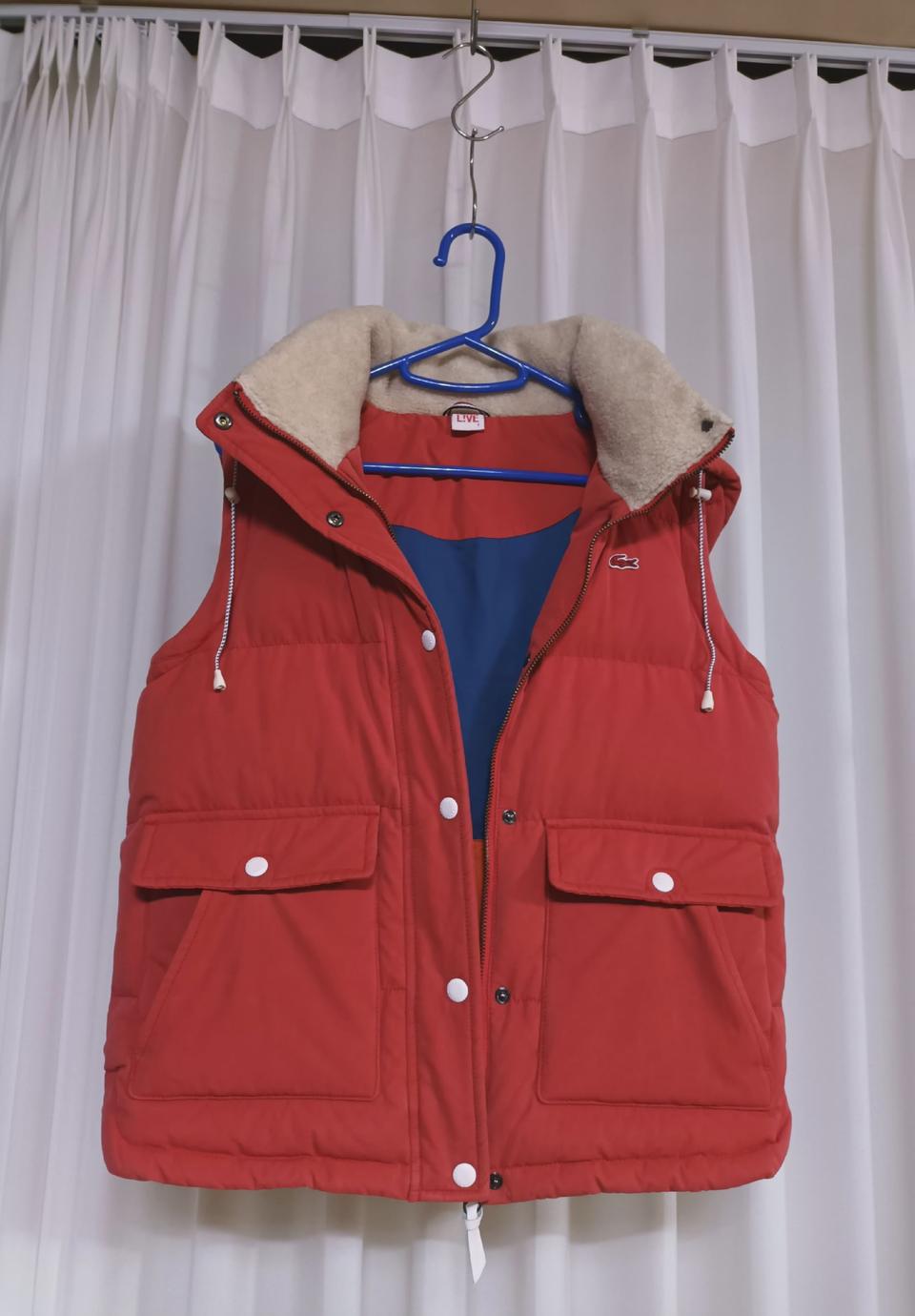 라코스테 라이브 패딩조끼