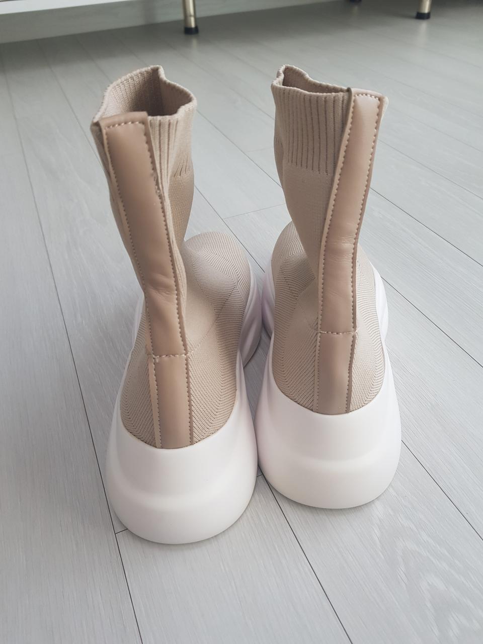 엘리자벳 가죽삭스 운동화