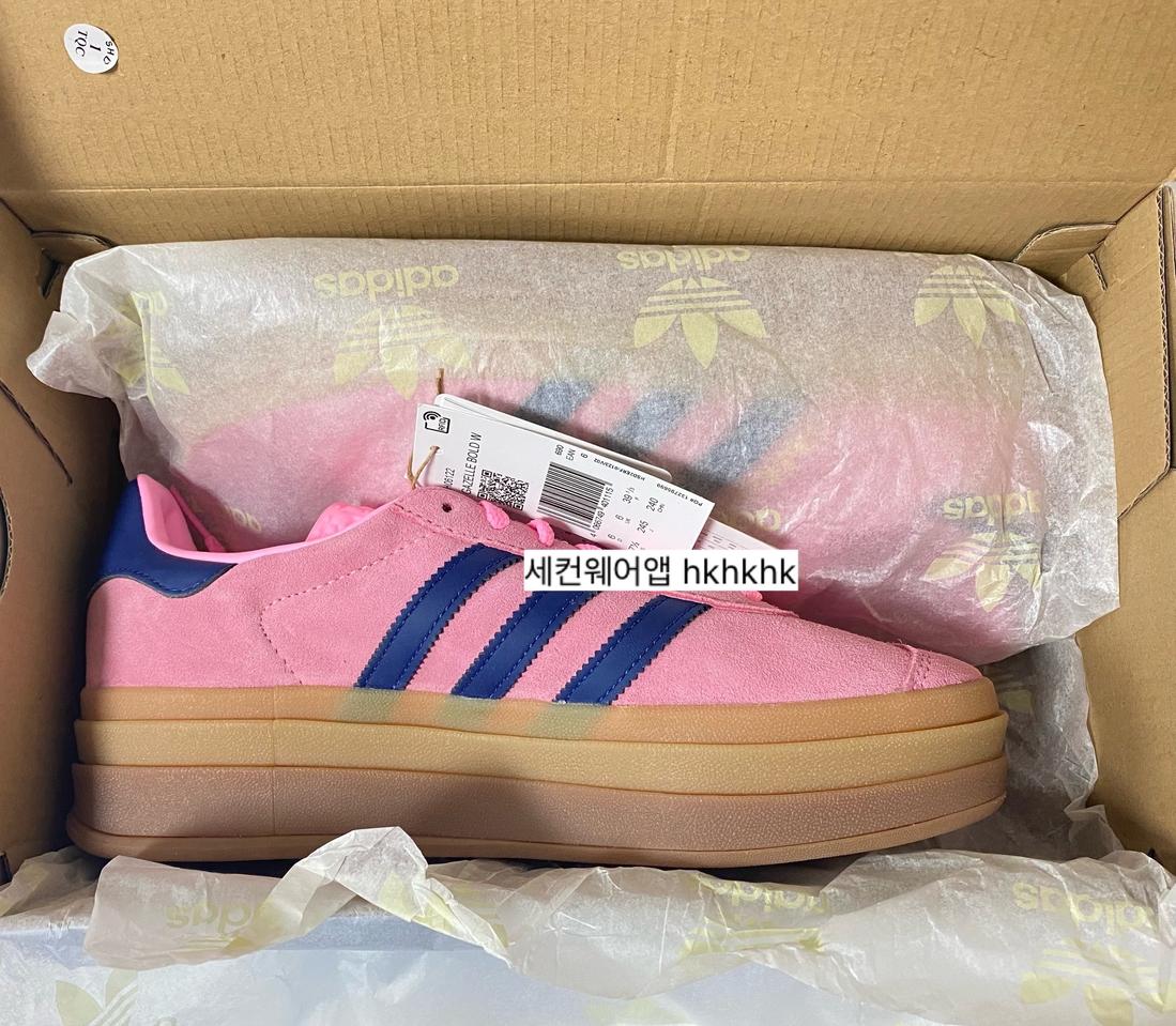Adidas 아디다스 가젤볼드 핑크 245 미실착 새상품