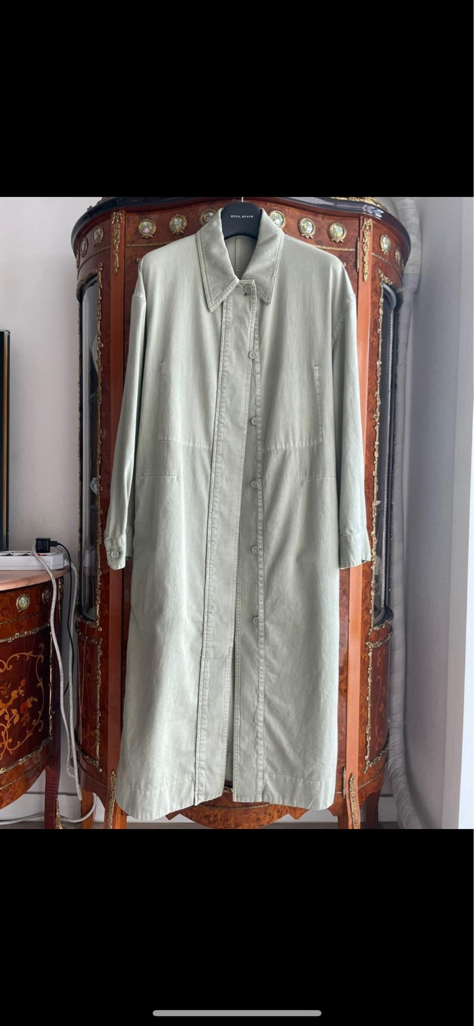 유니클로 U 셔츠 코트 여성 3XL 남성사이즈(XL) 새상품