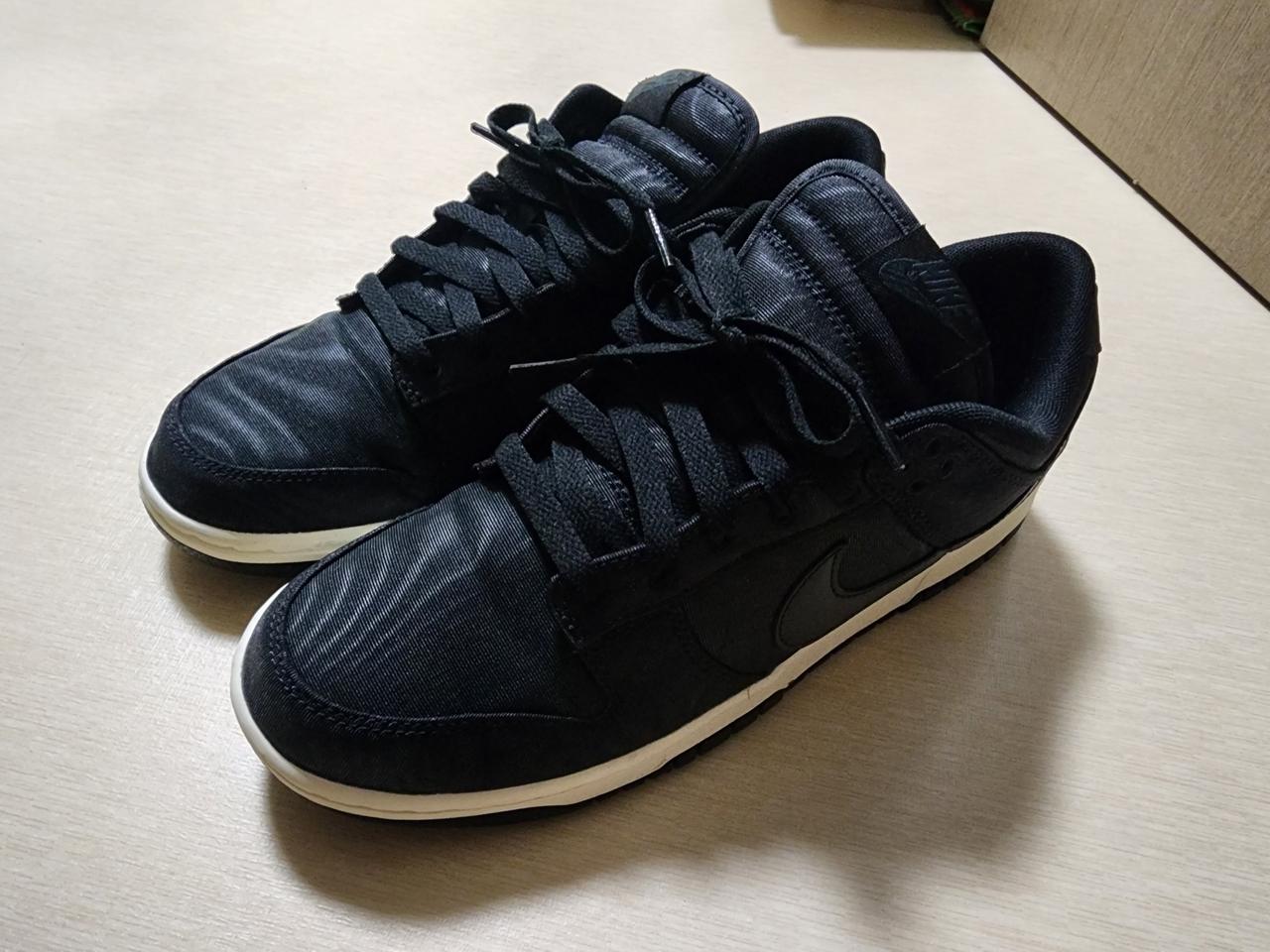 나이키 덩크로우 레트로 블랙 270mm