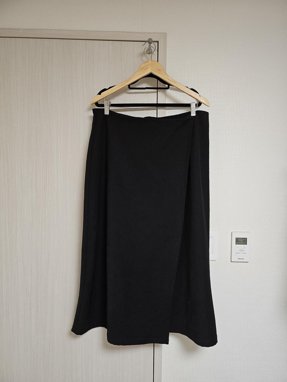 빅사이즈 랩 롱스커트