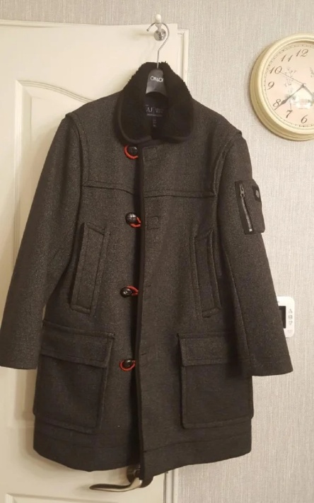 알마니 남성 모직코트ㅡ정품