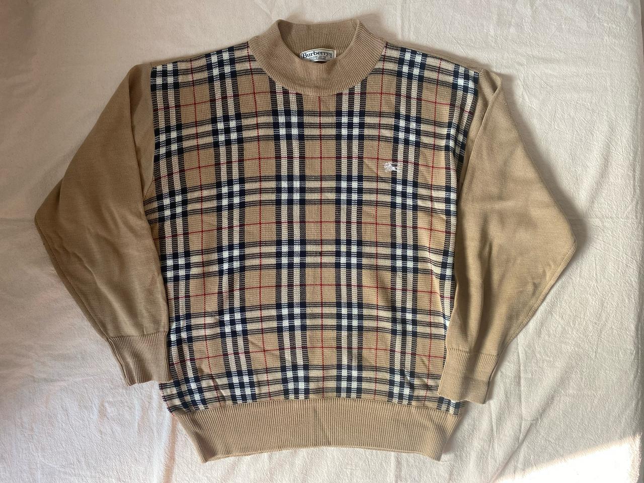 BURBERRY 노바체크 니트