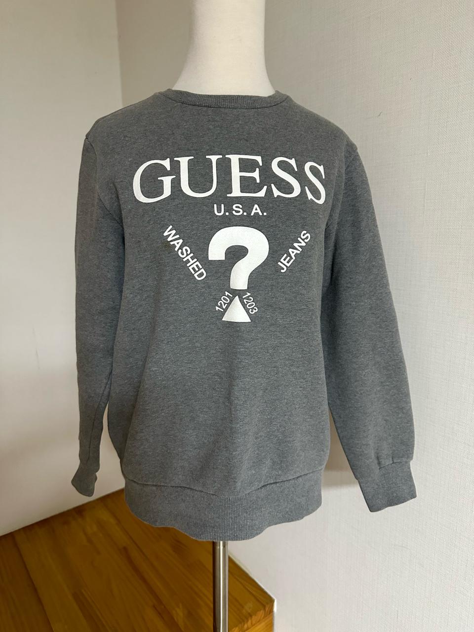 게스 기모맨투맨