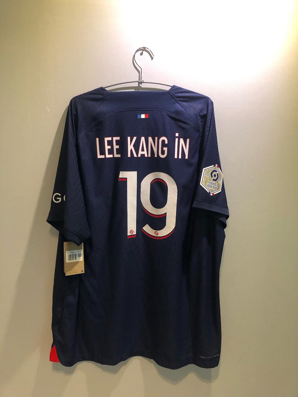 이강인어센틱 PSG23-24홈  나이키 정품 택채미실착 새제품