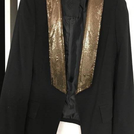 에피타프 블랙 블레이져 자켓