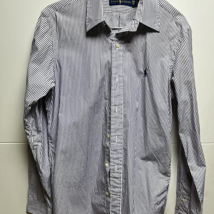 폴로 랄프로렌 스트라이프 셔츠 14 1/2