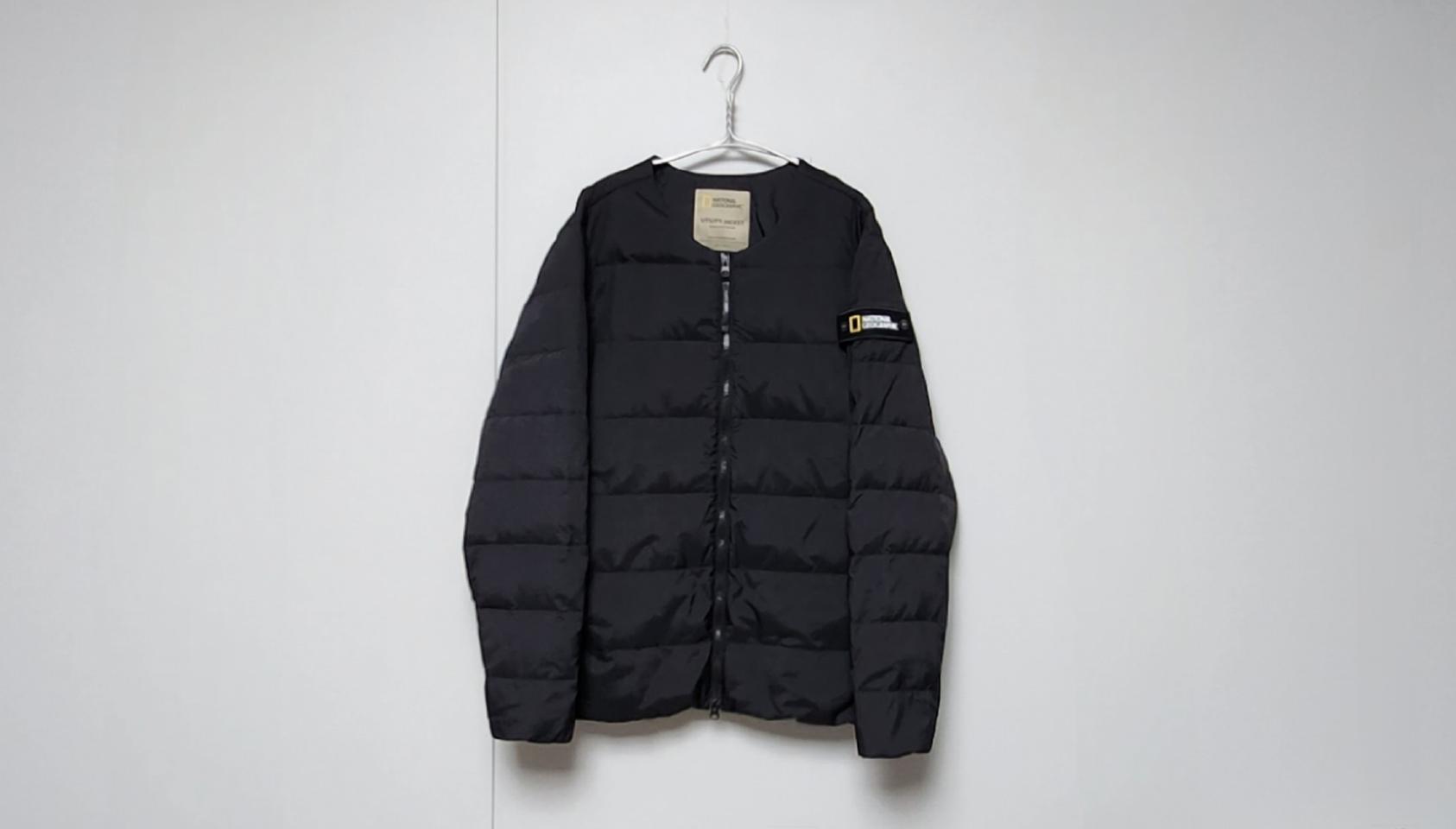 [XXL]내셔널지오그래픽 경량패딩/U넥