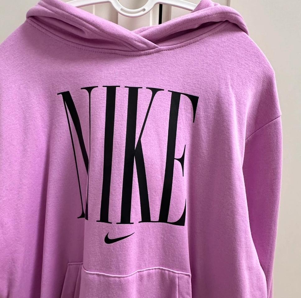 292 ) 나이키 기모 후드 한정판 티셔츠 넉넉한 s