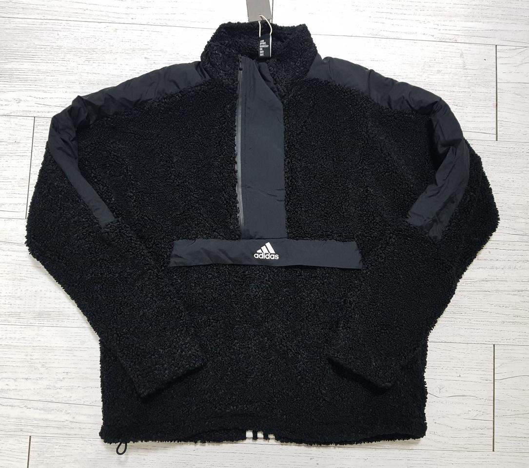 아디다스 뽀글이 집업 L사이즈 새상품 정품 무료배송 약간슬림핏 절충불