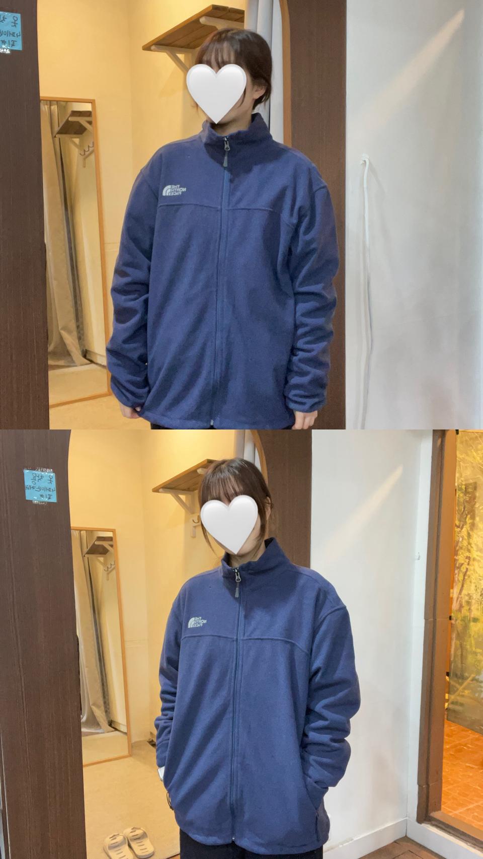 노스페이스 후리스 집업자켓