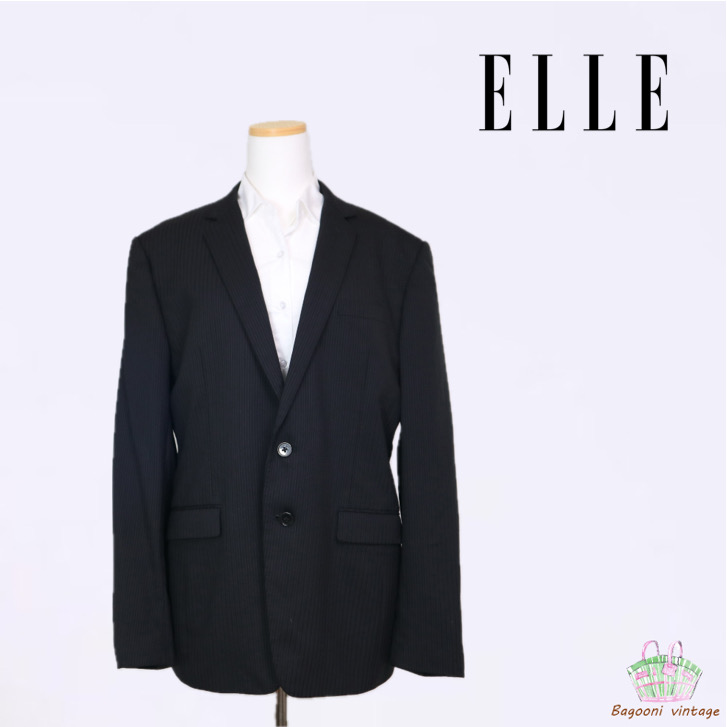 Elle 스트라이프 수트블레이저