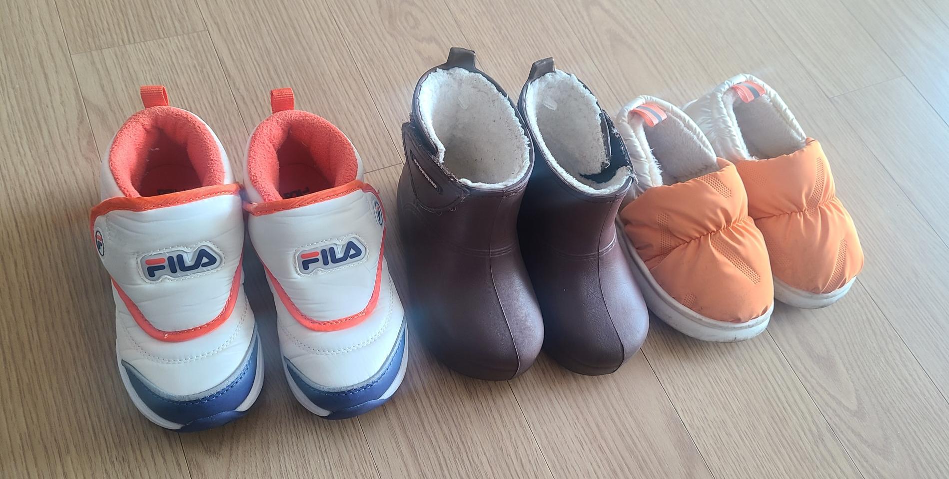 아동신발 3종일괄 160~170