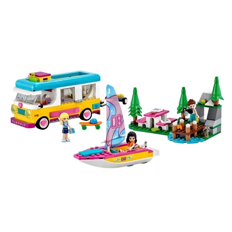 레고 LEGO 41681 숲속 캠퍼밴과 요트 (미개봉) 프렌즈