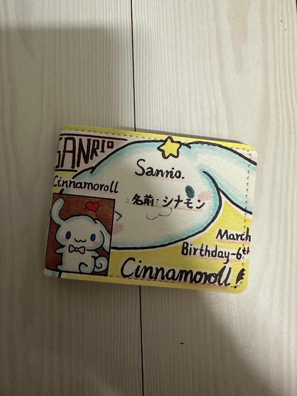 산리오 시나모롤 카드지갑