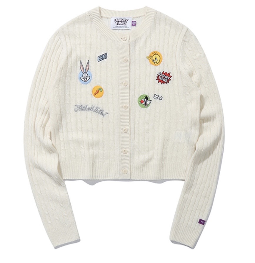 루니툰X타게토 캐릭터 가디건