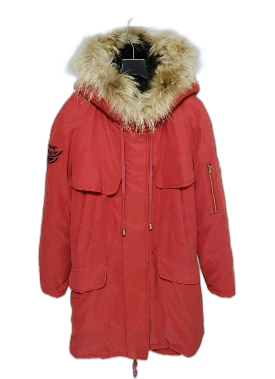 대박쎄일!정품)텍째새상품)통통66)LAP리얼라쿤후드패딩 야상