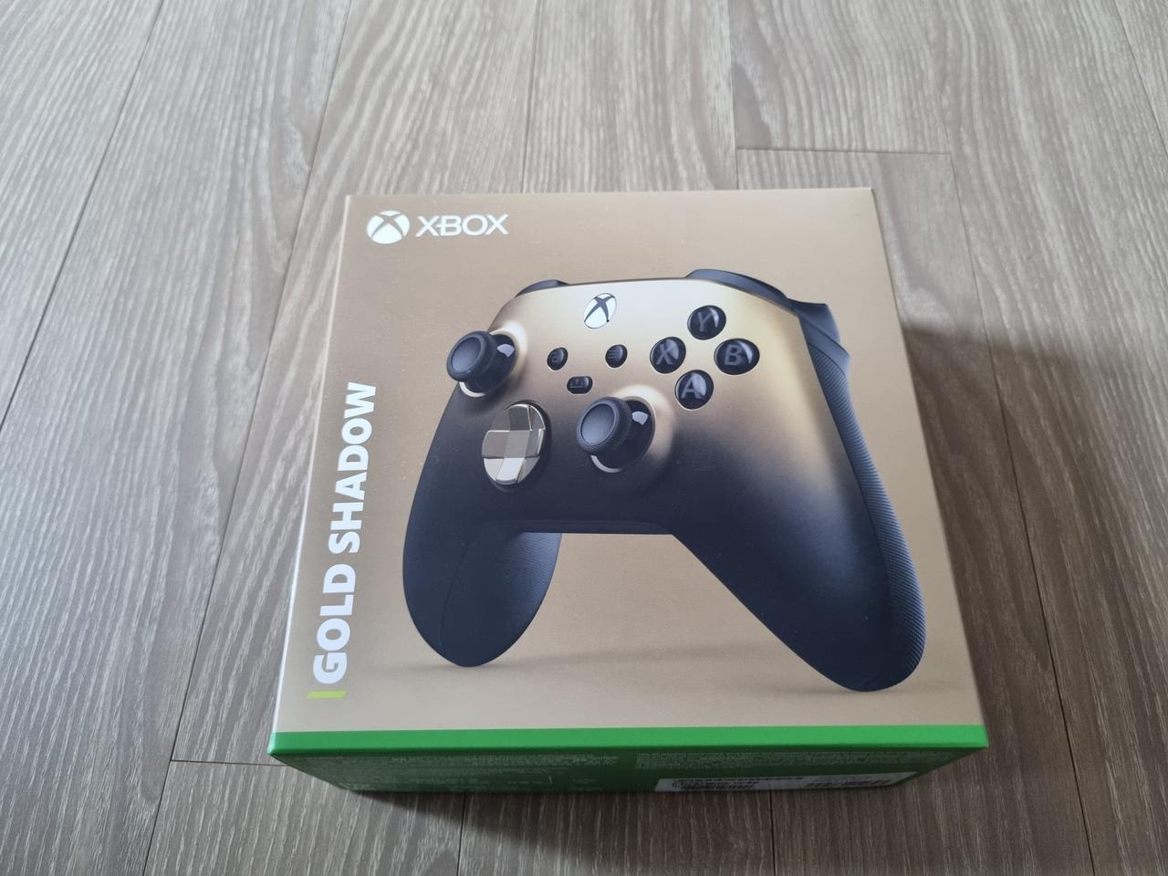 엑스박스 xbox 4세대 컨트롤러 패드 골드쉐도우 단순개봉